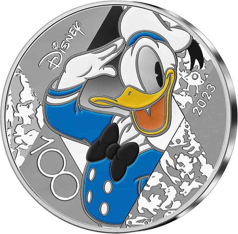 10 Euro Frankreich 100 Jahre Disney – Donald Duck 2023