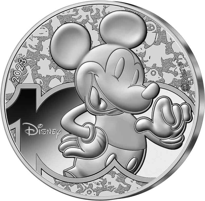 100 Euro Frankreich 100 Jahre Disney Mickey Mouse 2023