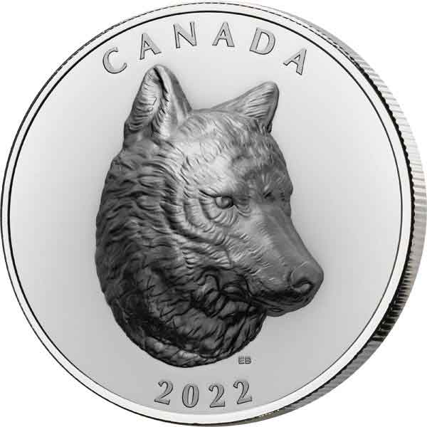 25 Dollars Kanada Timber Wolf – 2022