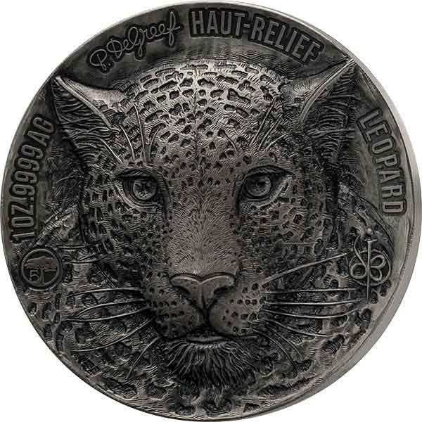 1.000 Francs Elfenbeinküste Big Five Leopard 2023